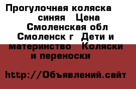 Прогулочная коляска Zooper Waltz синяя › Цена ­ 2 000 - Смоленская обл., Смоленск г. Дети и материнство » Коляски и переноски   